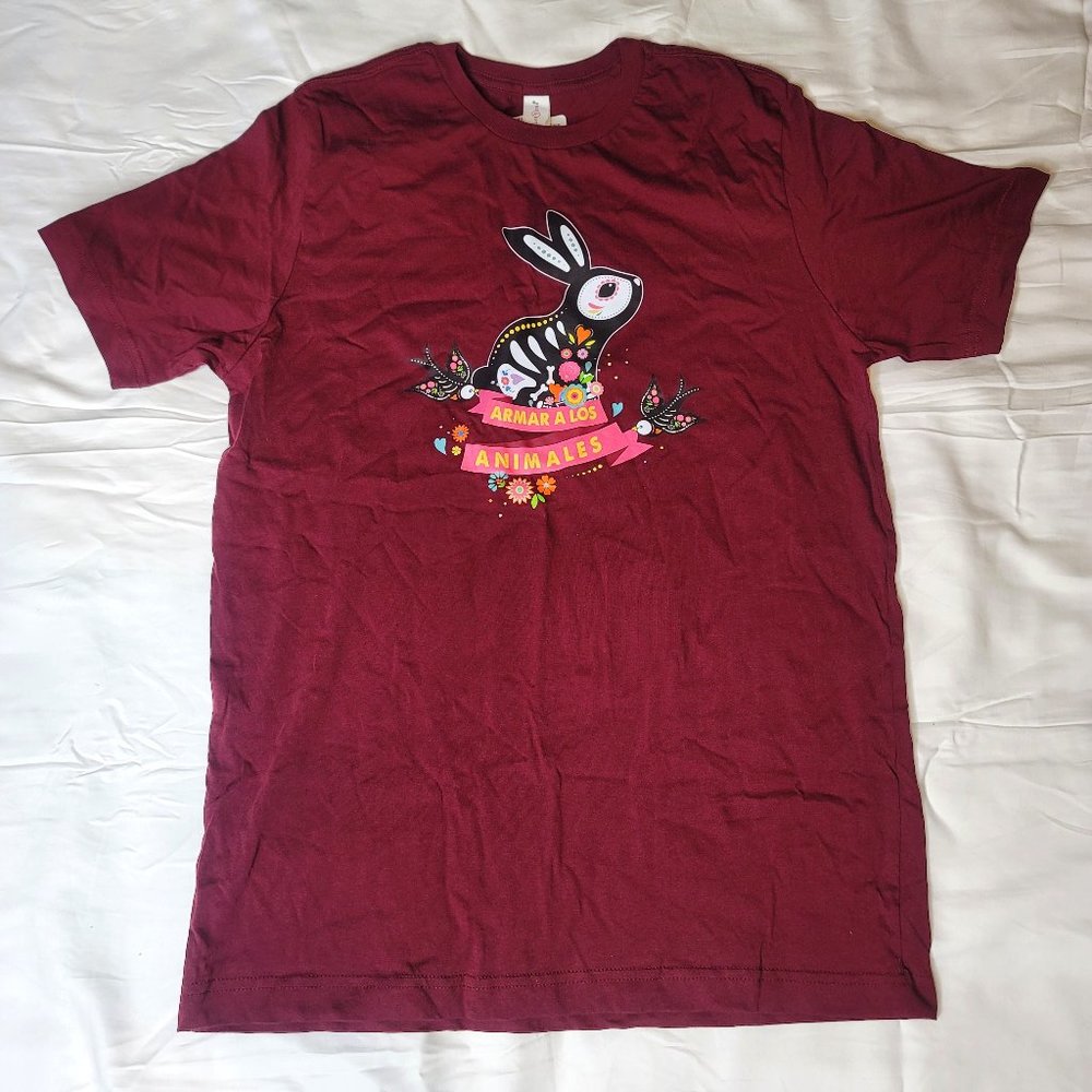 Maroon Arm The Animals Tee Size M